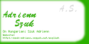 adrienn szuk business card